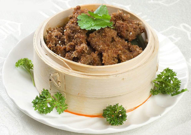 小笼粉蒸牛肉