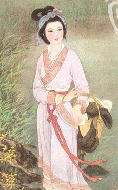 西施-中国古代四大美女之一